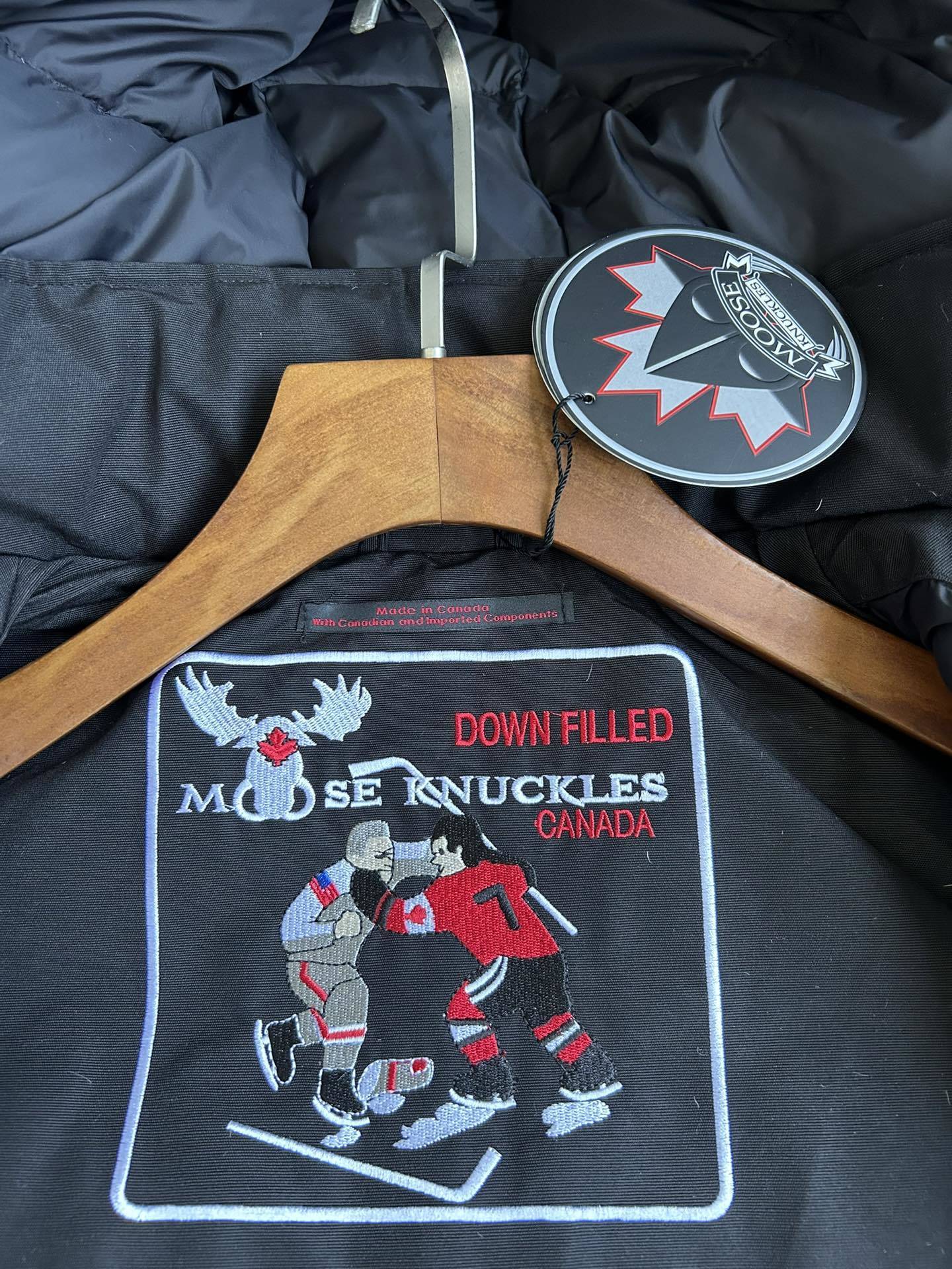 Fur-Hood Puffer Jacket