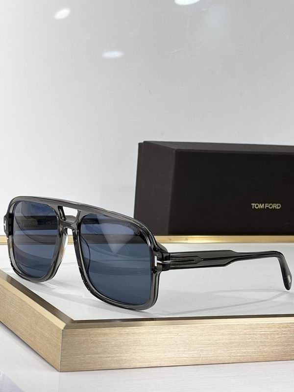 Classic Rectangular Acetate Sunglasses