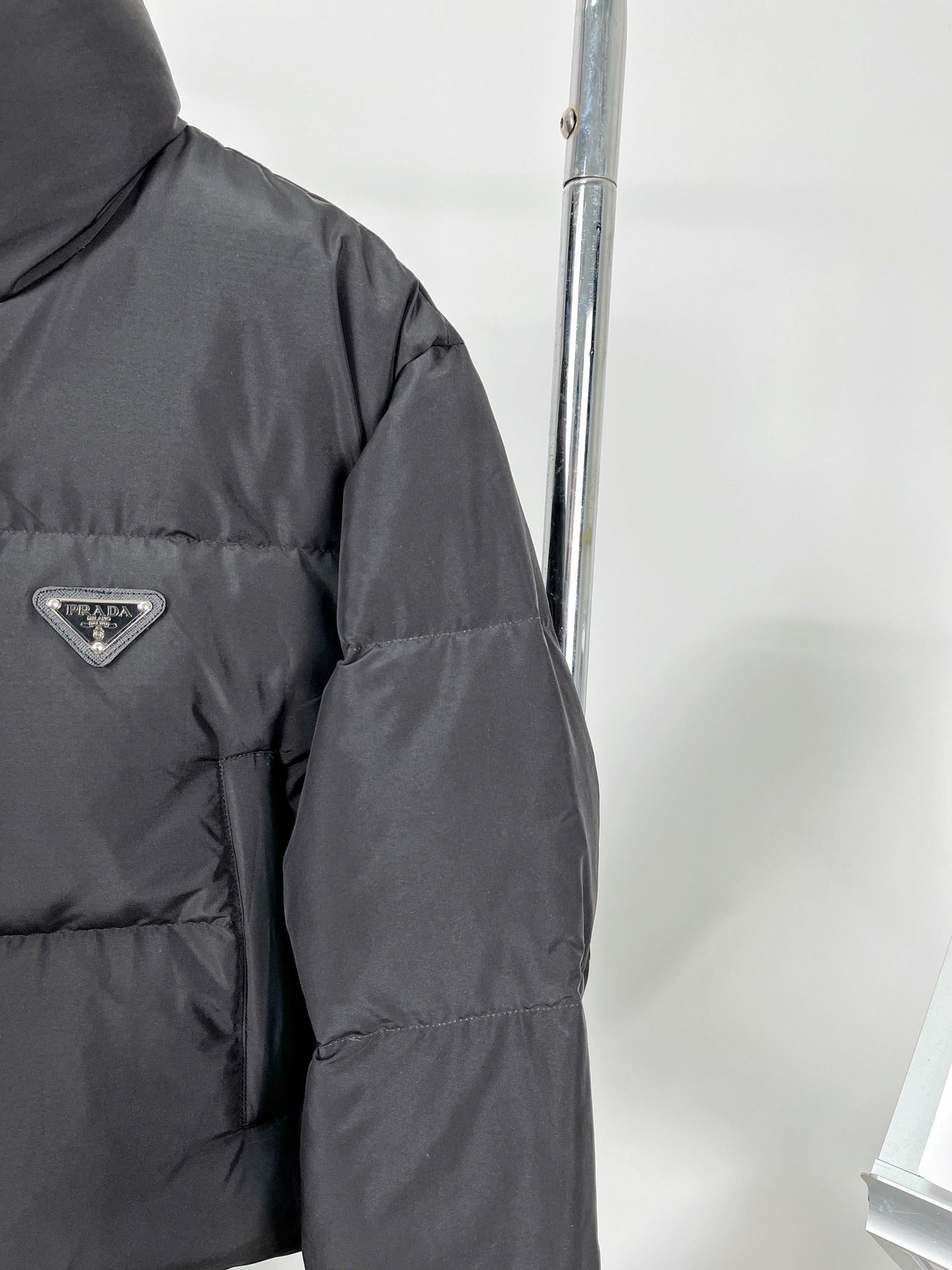 Short Black Down Jacket